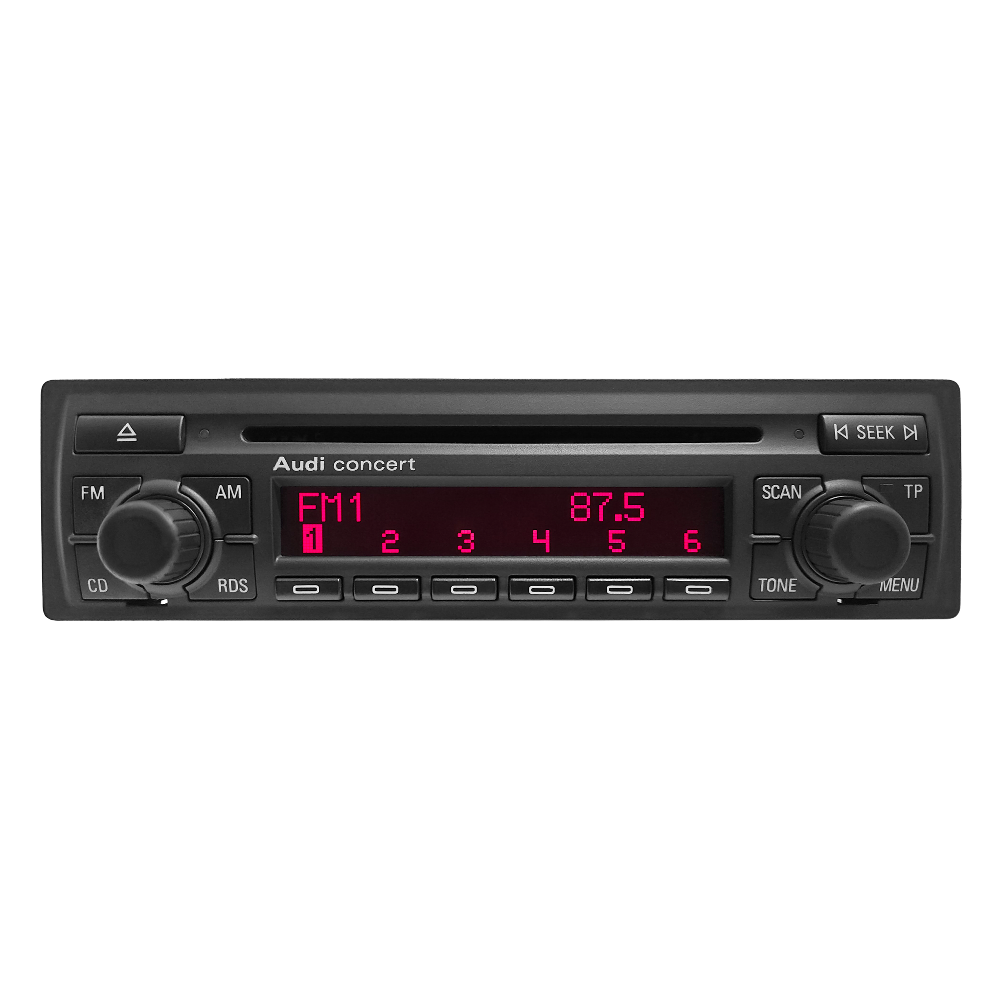 audi-a2-concert-cd-player-car-radio-front