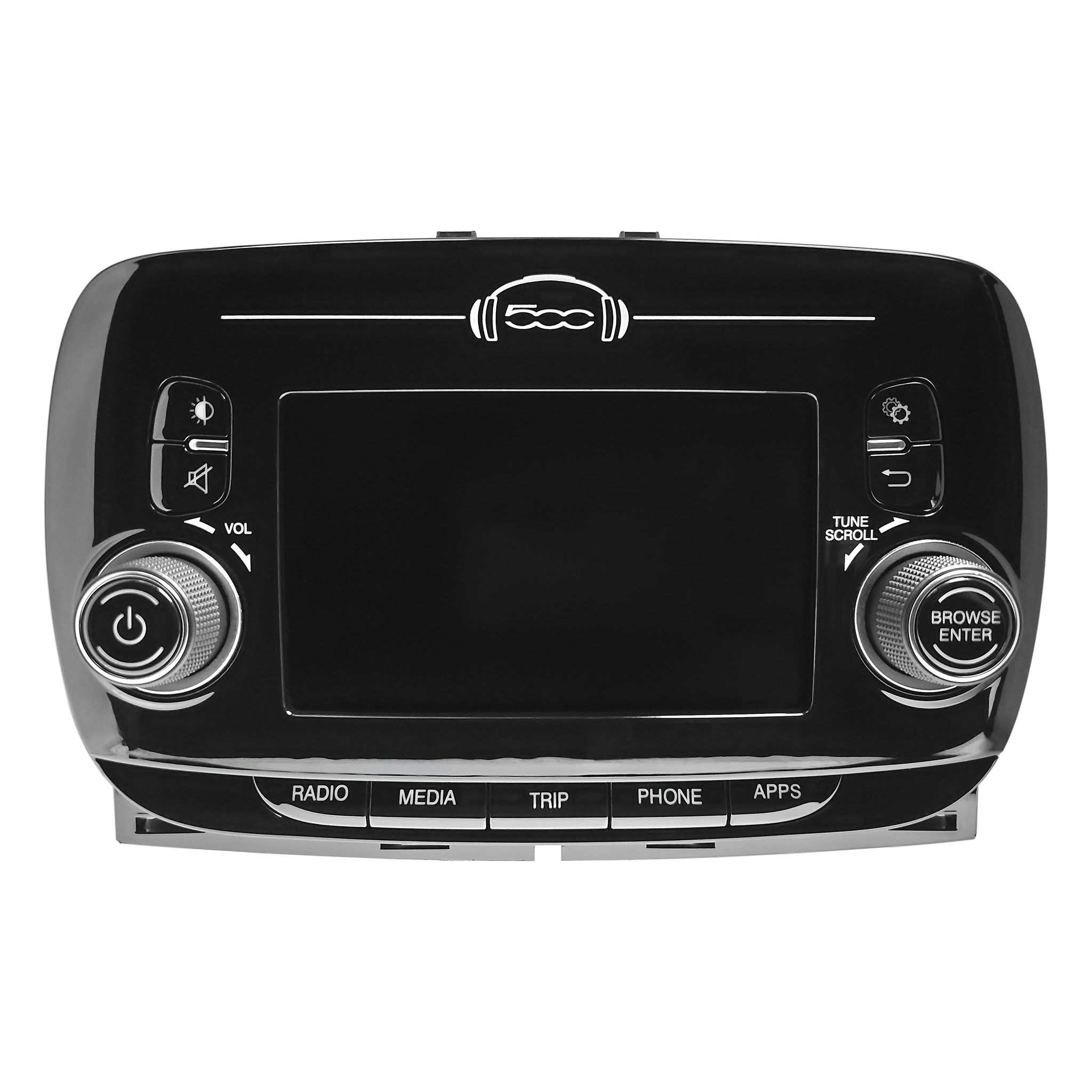 Fiat 500 Continental 312E VP2 ECE DAB Bluetooth Car Radio Front