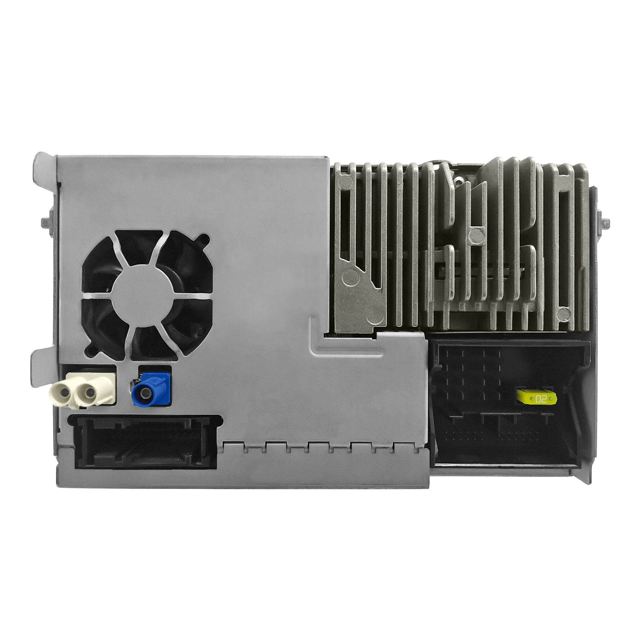 Skoda Columbus Sat Nav Mp3 Cd Player Car Radio 2019 Maps Sd Slot Back.Png