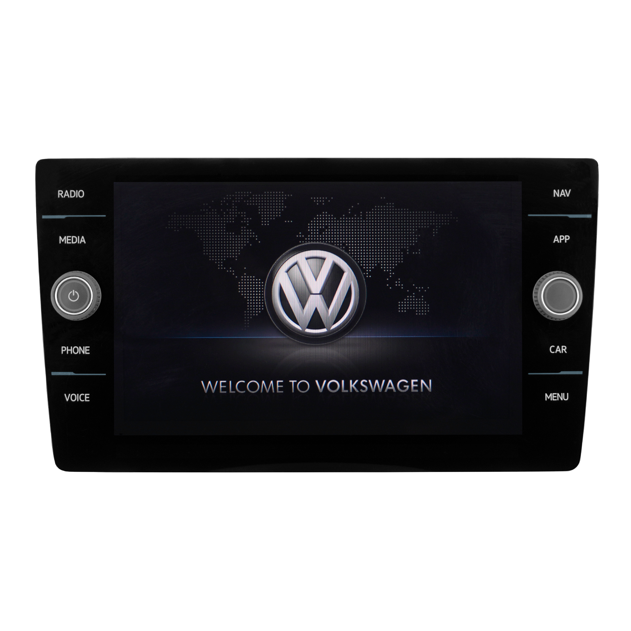 Volkswagen 5G6919605B 8 Touchscreen Multifunction Infotainment Sat Navigation Multimedia Display Screen Head Unit Front