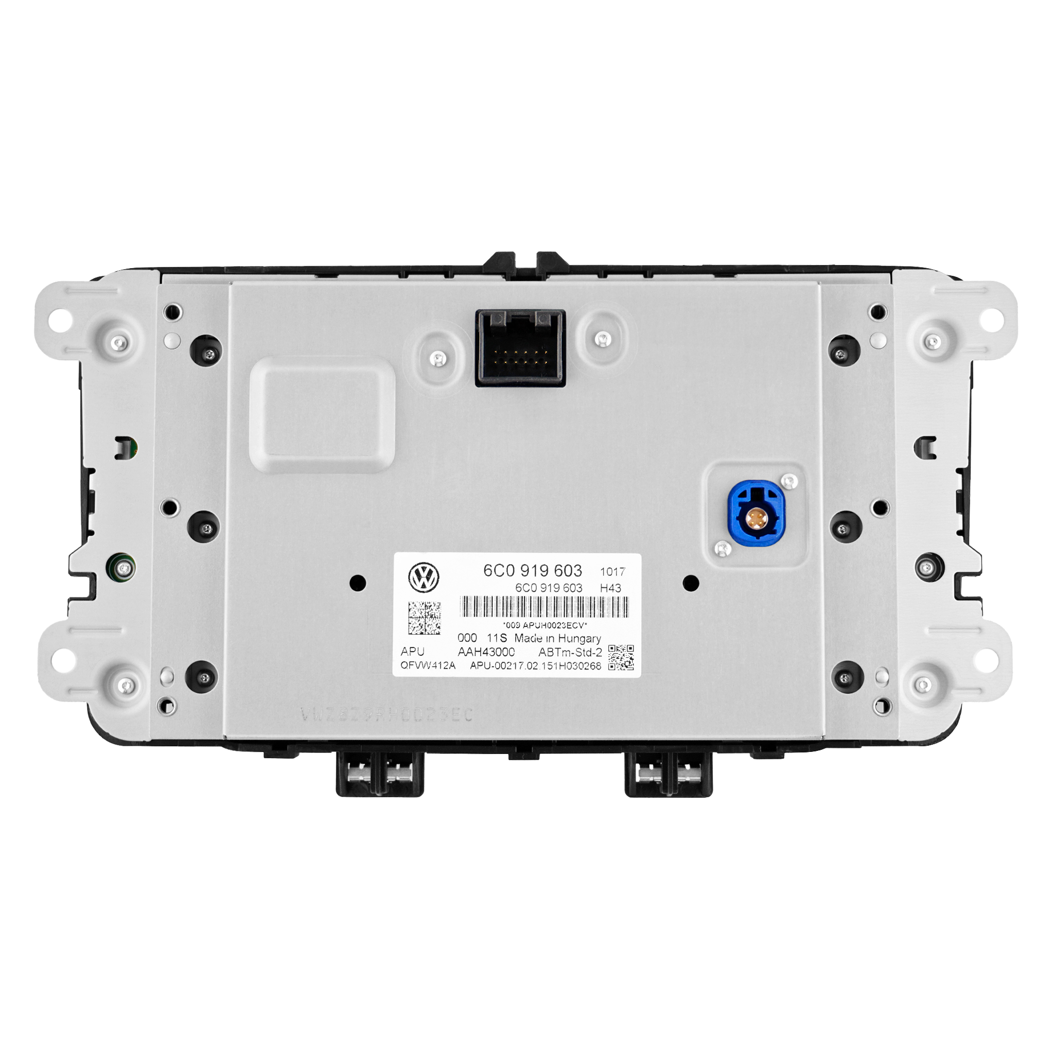 Volkswagen Polo 6C0919603 65 Touchscreen Multifunction Sat Navigation Multimedia Display Screen Head Unit Back