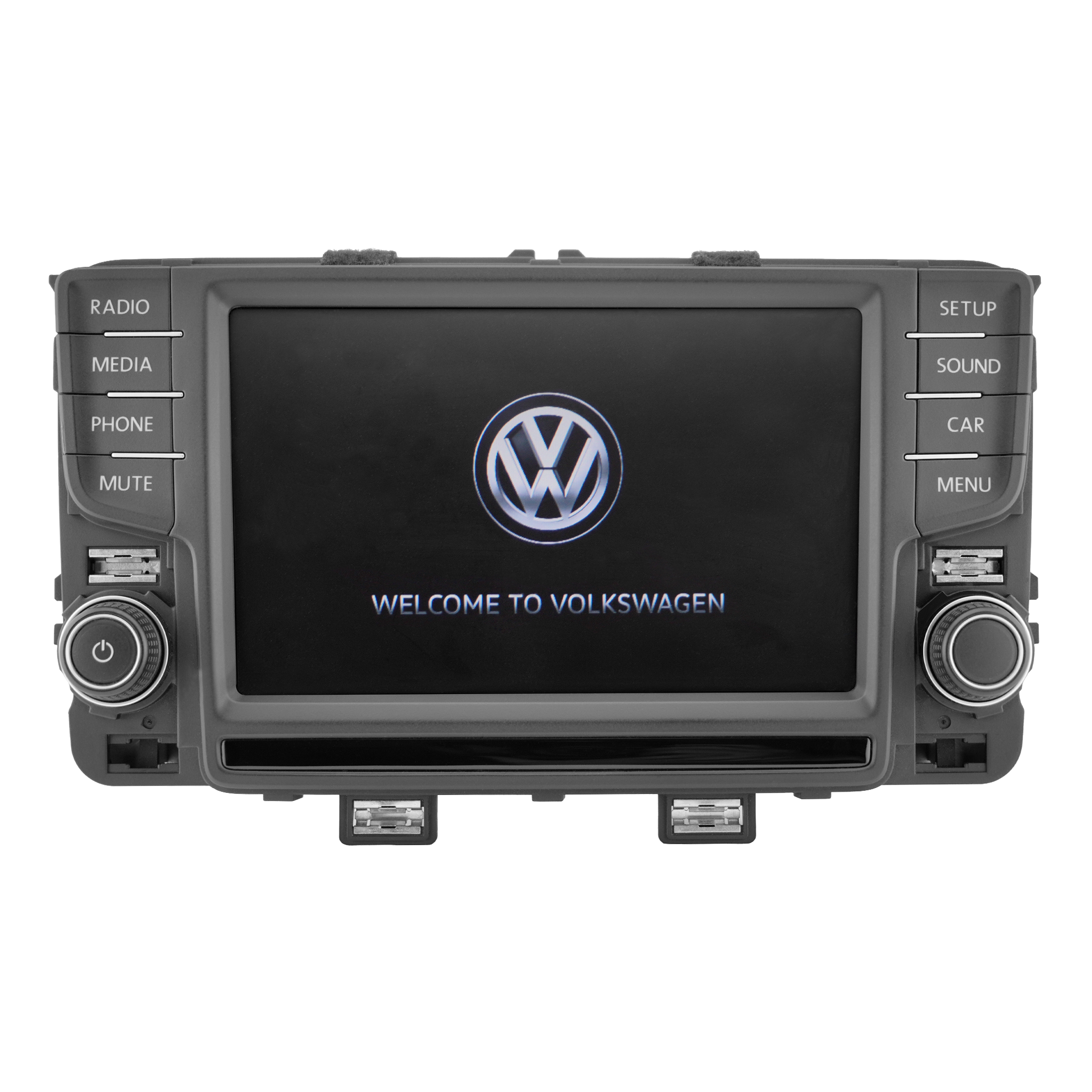 Volkswagen Polo 6C0919603 65 Touchscreen Multifunction Sat Navigation Multimedia Display Screen Head Unit Front