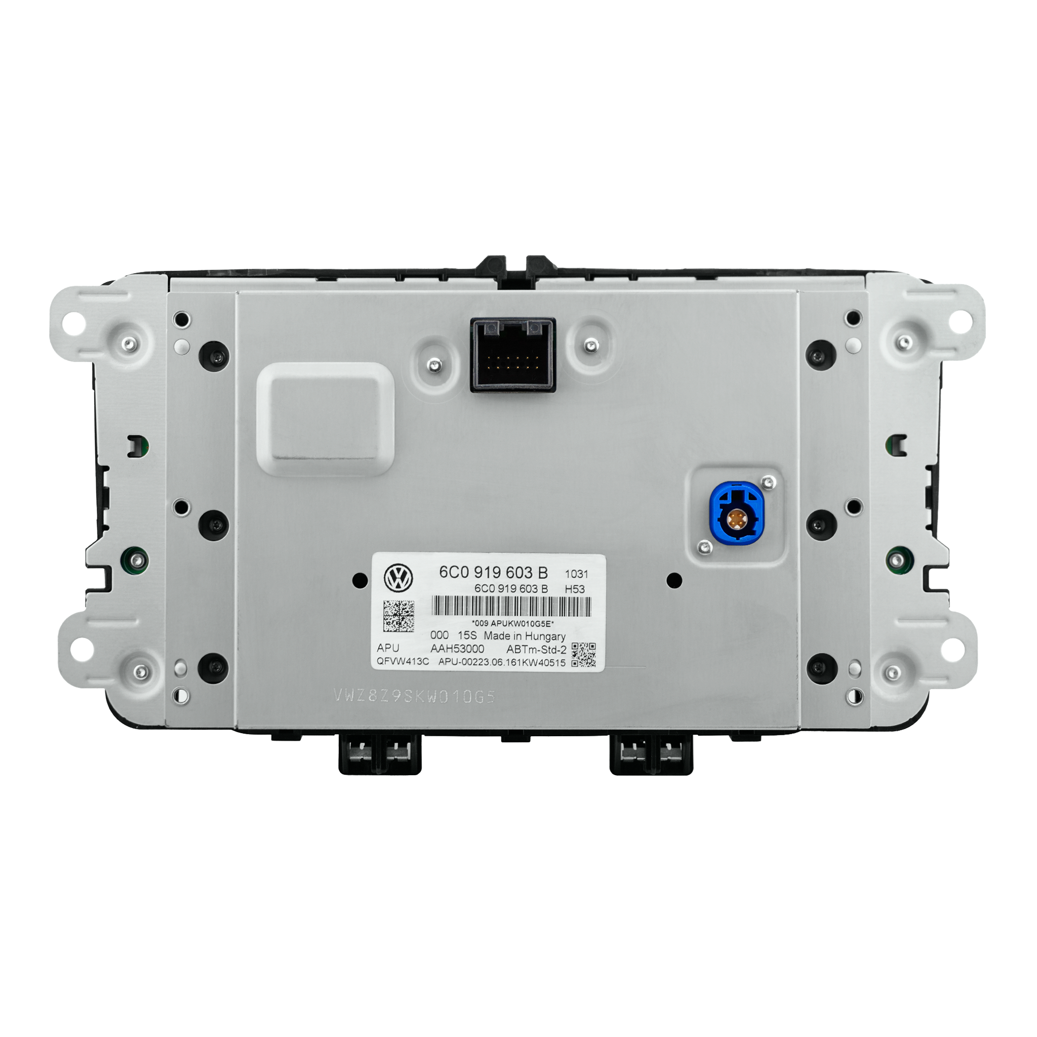 Volkswagen Polo 6C0919603B 65 Touchscreen Multifunction Sat Navigation Multimedia Display Screen Head Unit Back