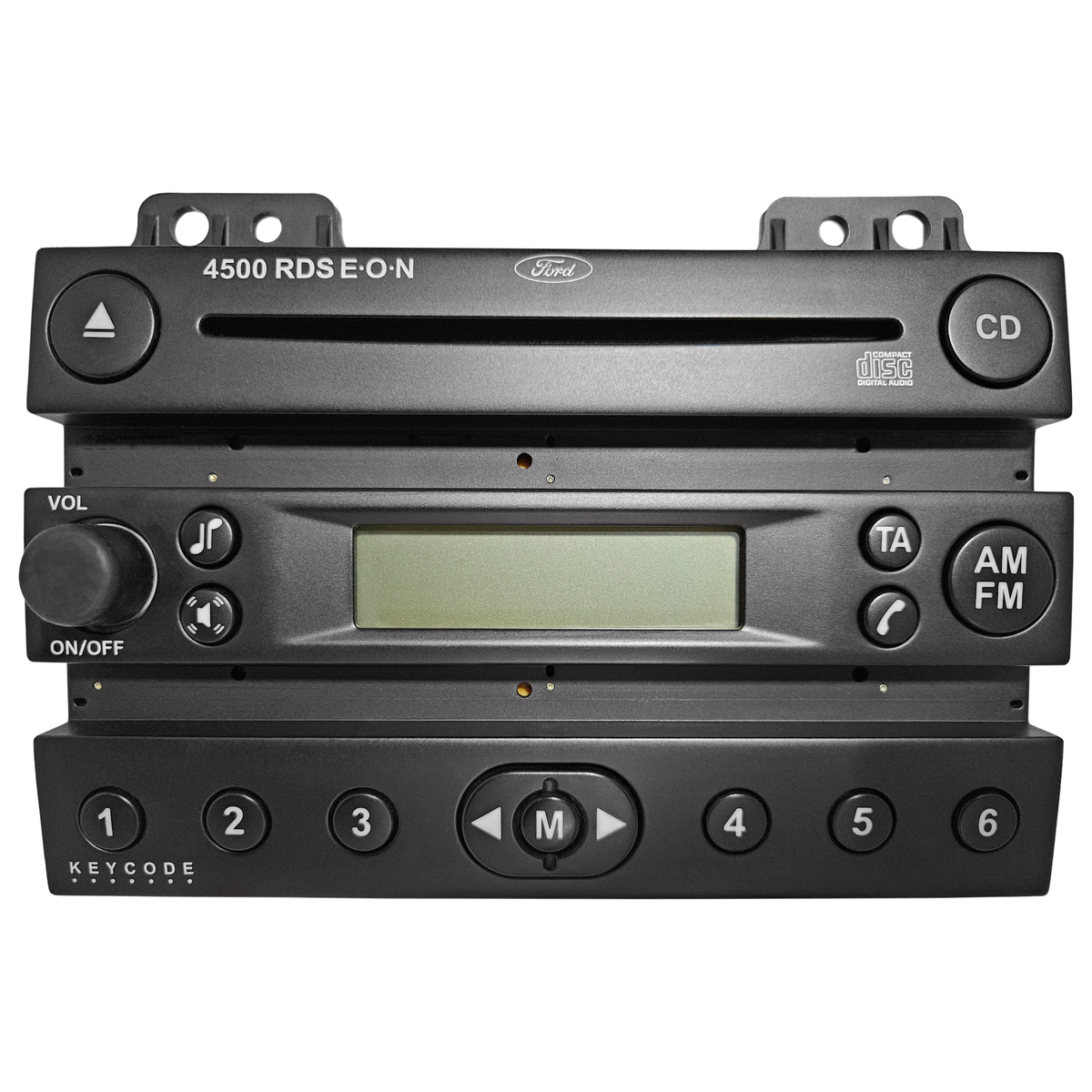 Ford 4500 RDS EON Black CD Player Car Radio – OEM Car Audio