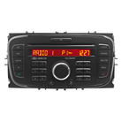 ford-6000-aux-cd-player-car-radio-black-oval-face-red-screen-front