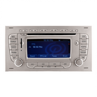 Ford Ls Rns Sat Navigation Mp3 Cd Player Car Radio Map Sd Card Silver Square Front